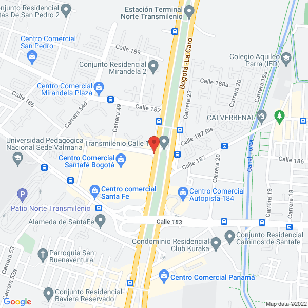 Mapa de Femizoo S.A.S.