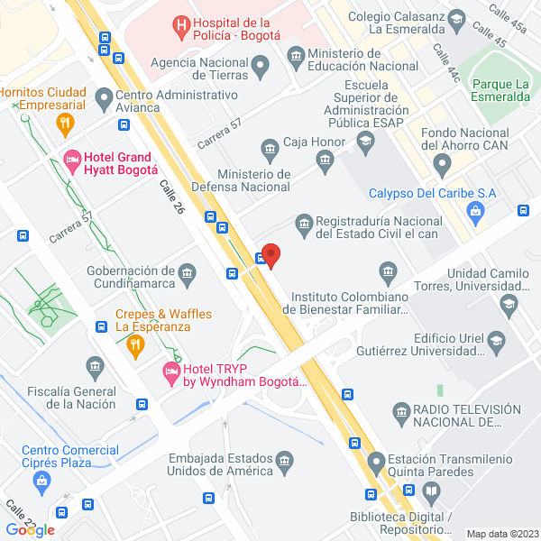 Mapa de Fondo Empleados Supersociedades Y Corporanónimas