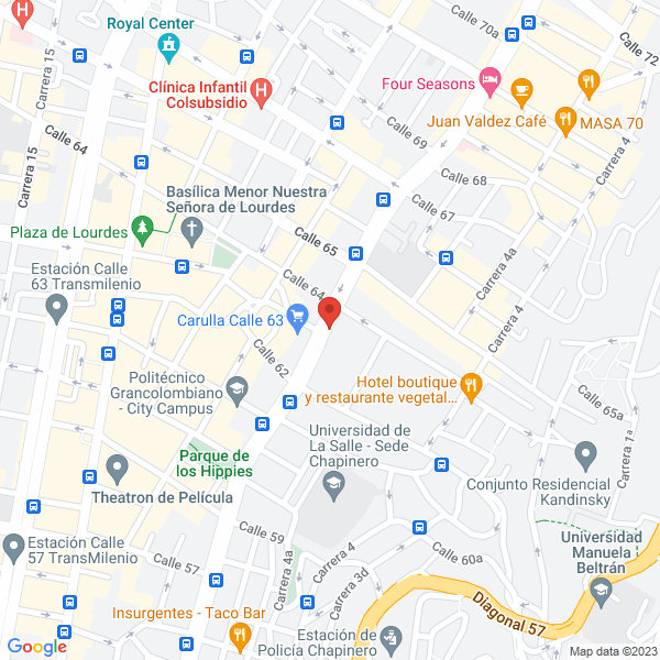Mapa de Fondo De Empleados De Telmex Colombia - Fontelmex