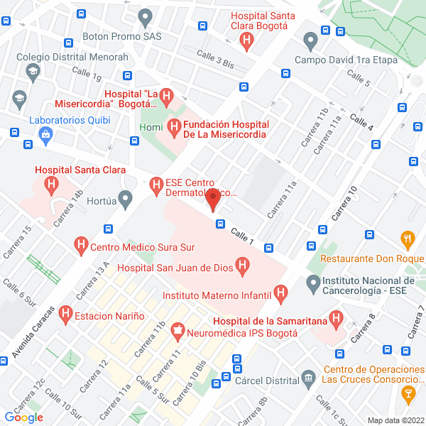 Mapa de Funeraria San Bernardo