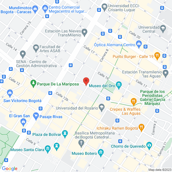 Mapa de Fondo De Empleados Del Instituto Nacional De Medicina Legal Y Ciencias Forenses Fedimel