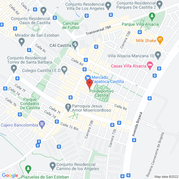 Mapa de Camilin Fiestas Y Eventos