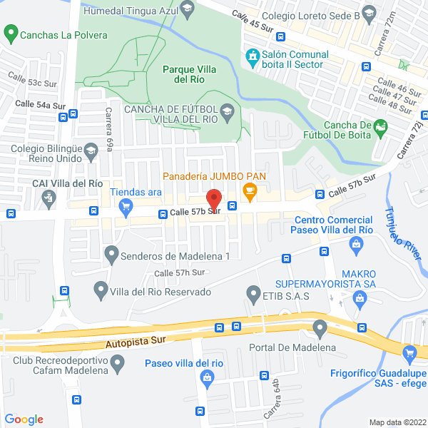 Mapa de Plasticos Y Desechables River Viller
