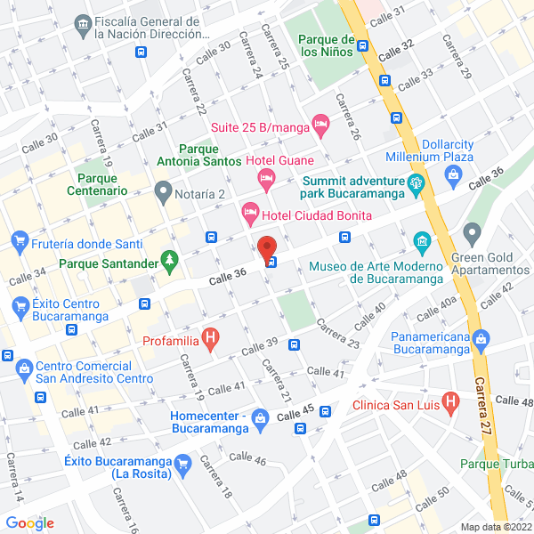 Map of Constructora Paseo S.A.S.