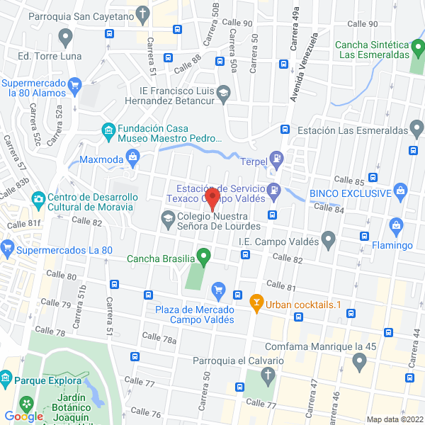 Mapa de Distribuidora El Socio S.A.S