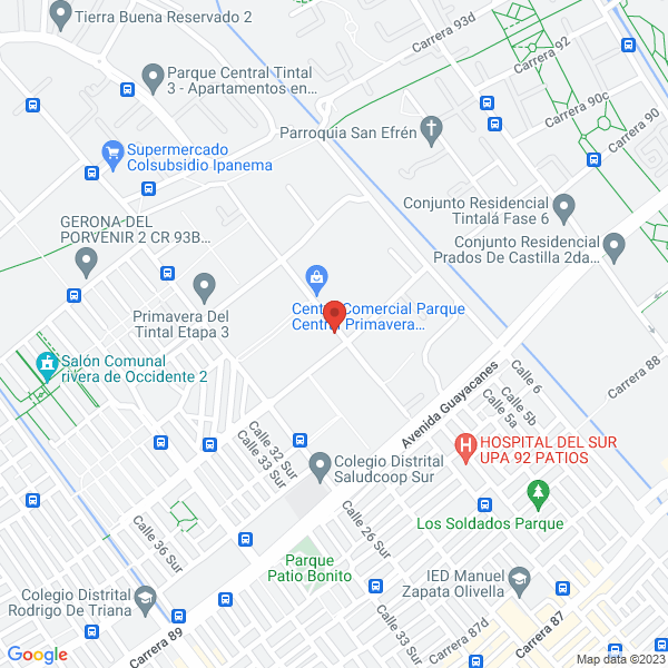 Mapa de Multiservicios Electricos Y Electronicos