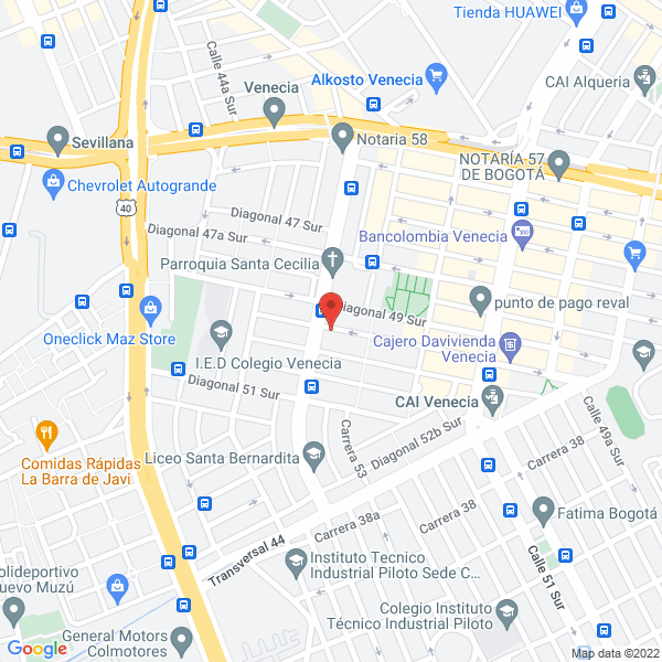 Mapa de Sweet Animal