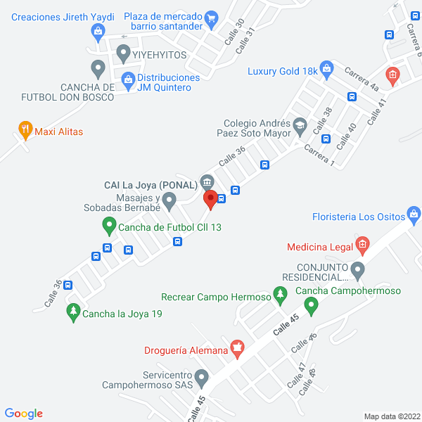 Map of Parroquia Inmaculado Corazón De María