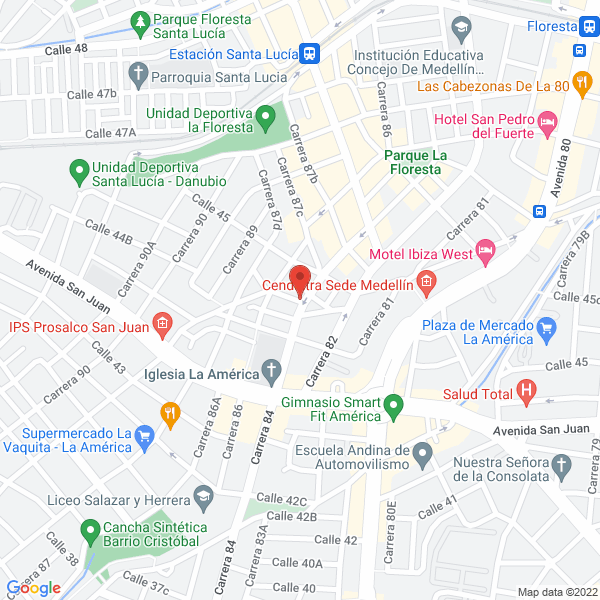 Mapa de Salvemdata S.A.S.