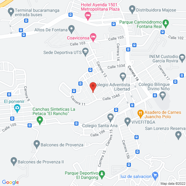 Map of Los Mayoristas Red Directa De Fábrica