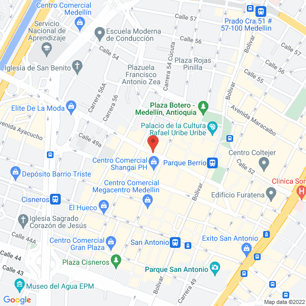 Mapa de Comercializadora Codetel