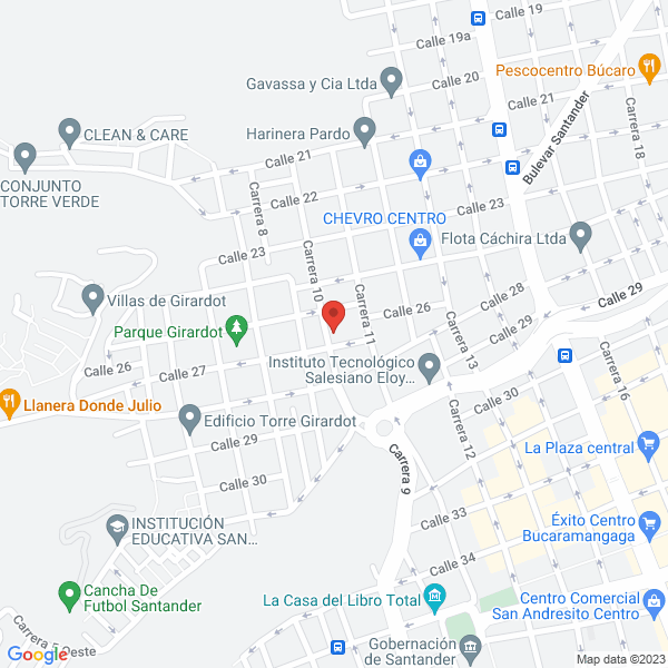 Map of Parroquia San Agustín