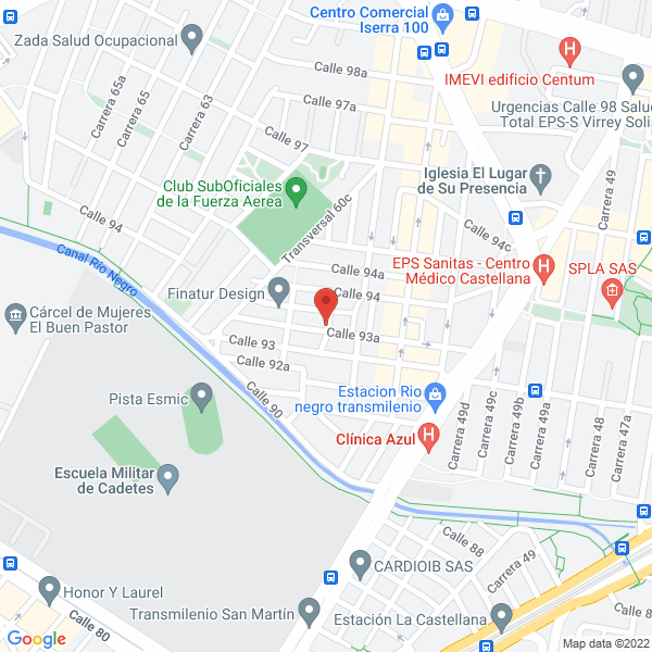 Mapa de Abo Colombia