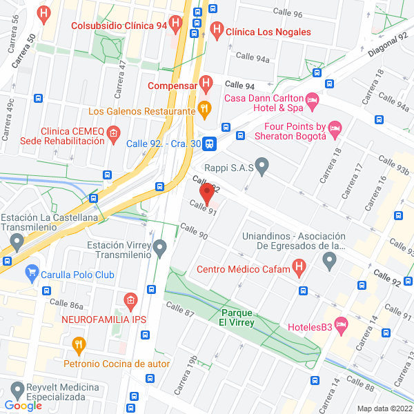 Mapa de Holosmed Sas