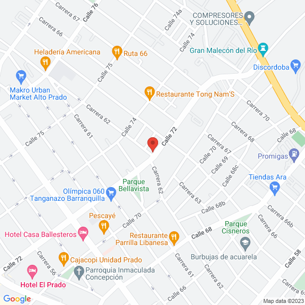 Map of Rosa Pastel