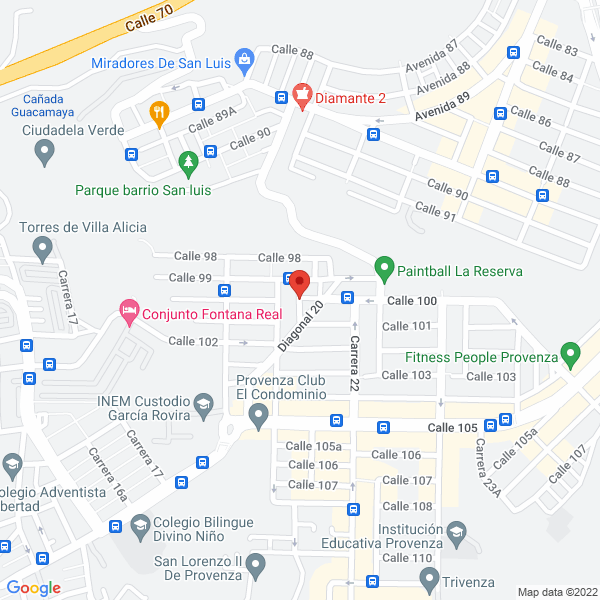 Map of Lechonería Metropilitana