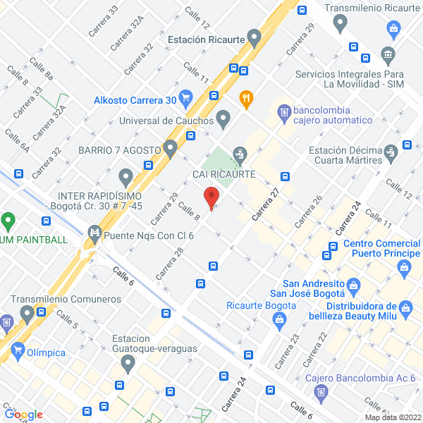 Mapa de Sumimse S.A.S.