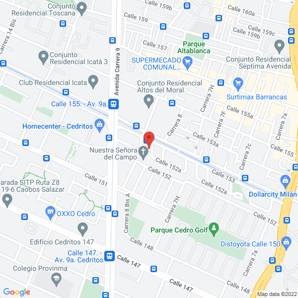 Mapa de Todofarmacia Sap E.U.