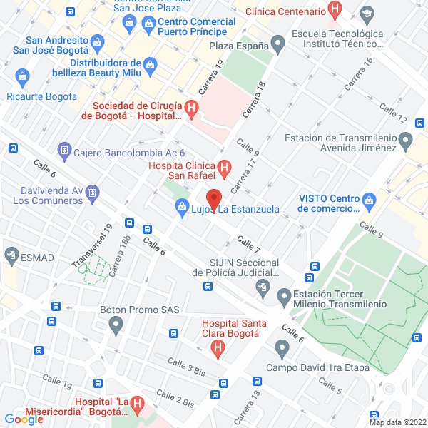 Mapa de Districampanas