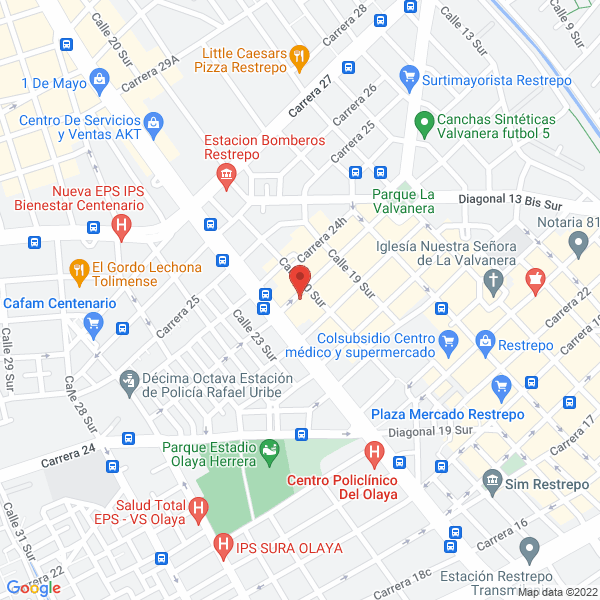 Mapa de Manufacturas Dfino