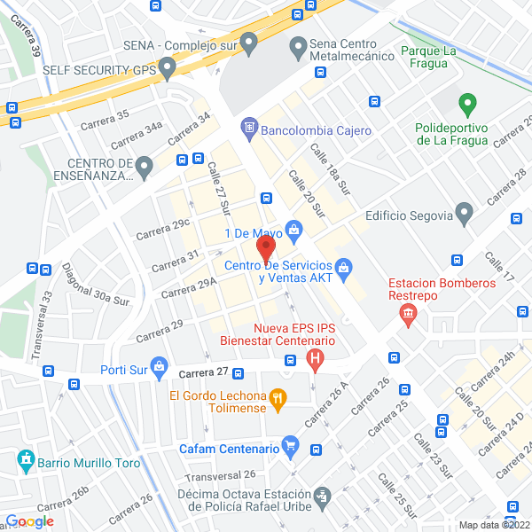 Mapa de Oral Clinik Odontología Integral
