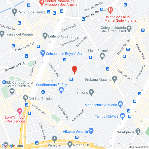 Mapa de Transportes Masivos T M