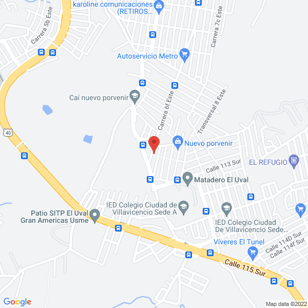 Map of Bar Donde Pedro