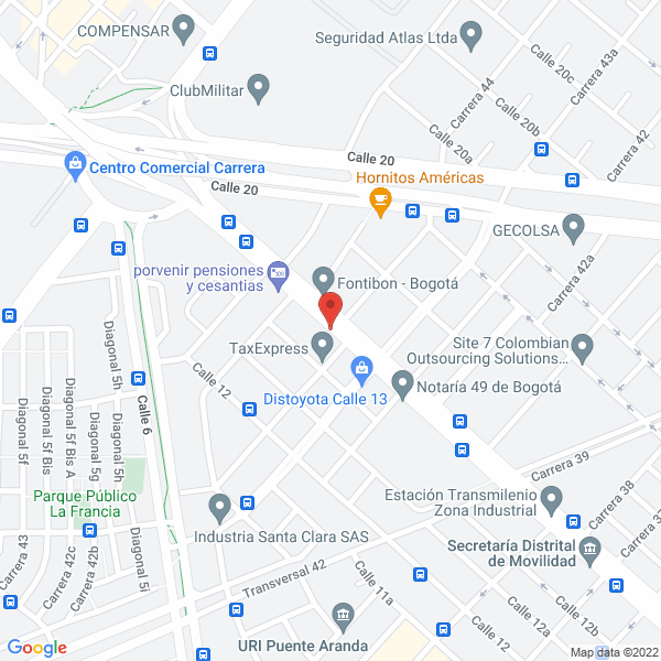 Mapa de Multiformas Ltda.