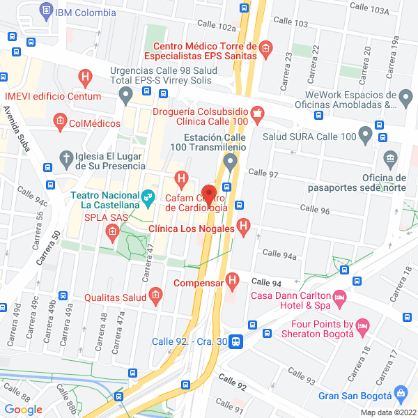Mapa de Akil Producciones Ltda.