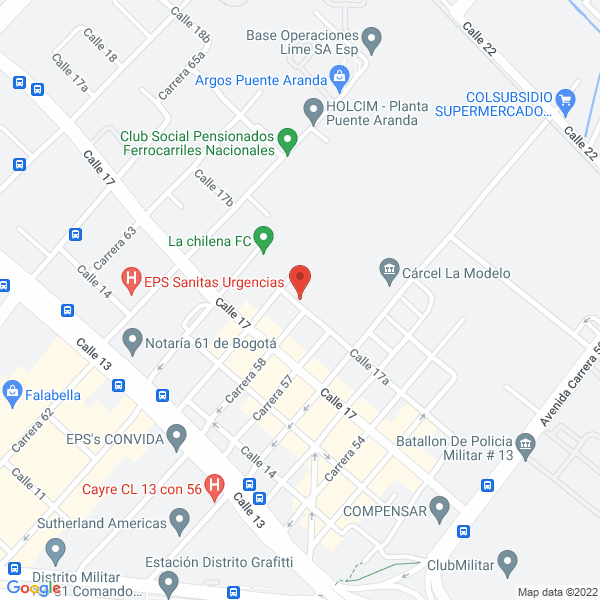 Mapa de Saufer Soluciones Ltda.