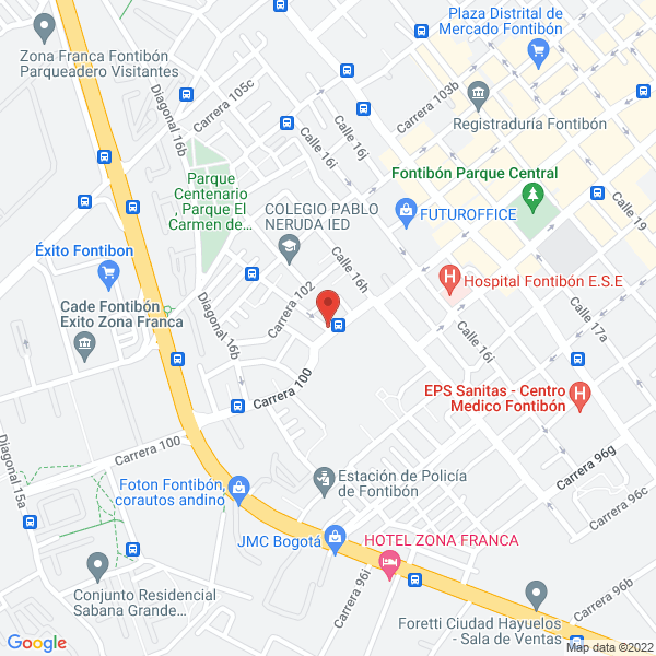 Mapa de María Nubia Romero Matiz
