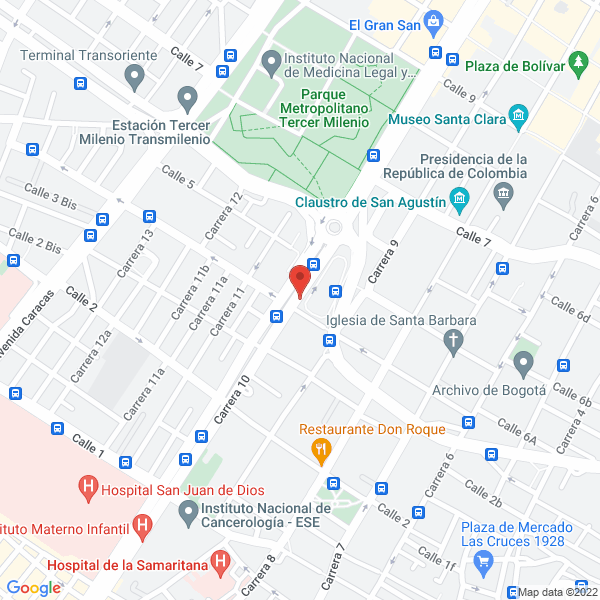 Mapa de Luz Marina Pineda León