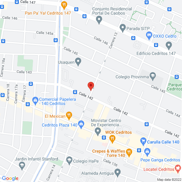 Mapa de Wecare