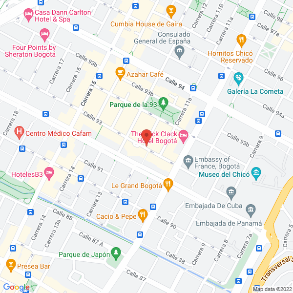 Mapa de Philip Morris Colombia S.A.