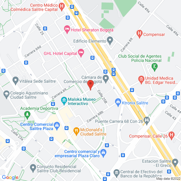 Mapa de Dietrans Cargo S.A.
