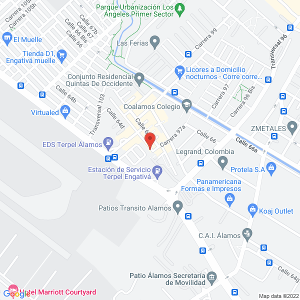 Mapa de Codimarket Ltda.