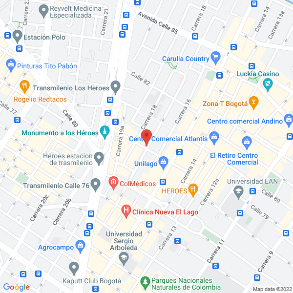 Mapa de Business Technologies Company Ltda.