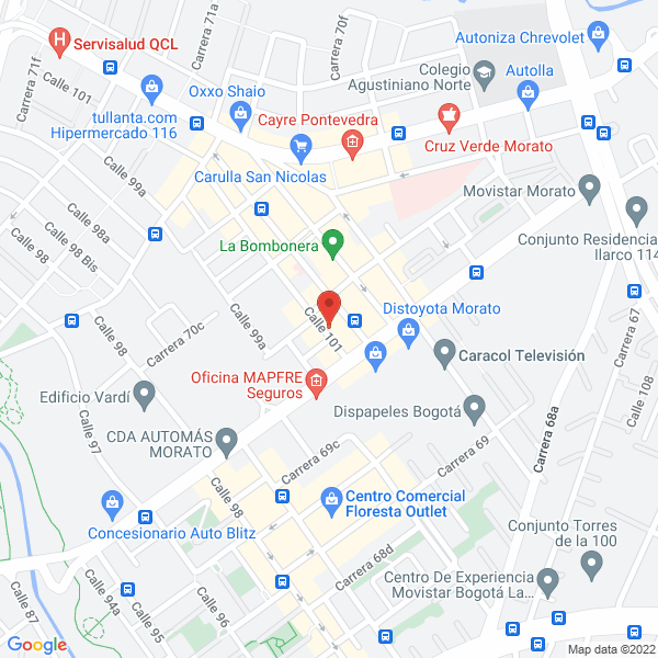 Mapa de Sociedad Avicola Toscana Ltda