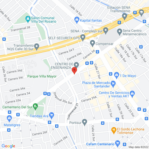 Mapa de Hurtado Galindo Cristian Fernando