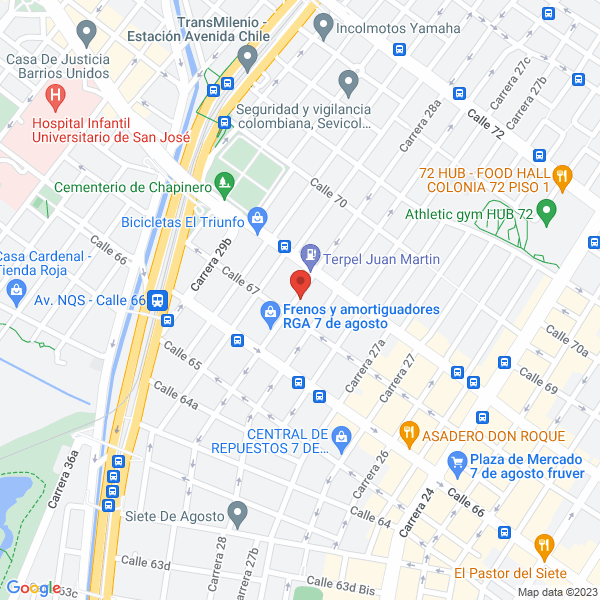 Mapa de Gasautos Ingeniería Ltda.