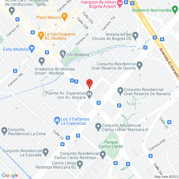 Mapa de Imedicol S.A.S.