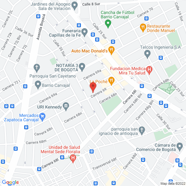 Mapa de Arcron Baby S.A.S.