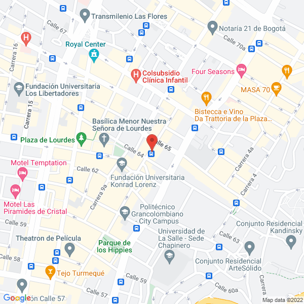 Mapa de Scalar Inmobiliaria Ltda. E.U.