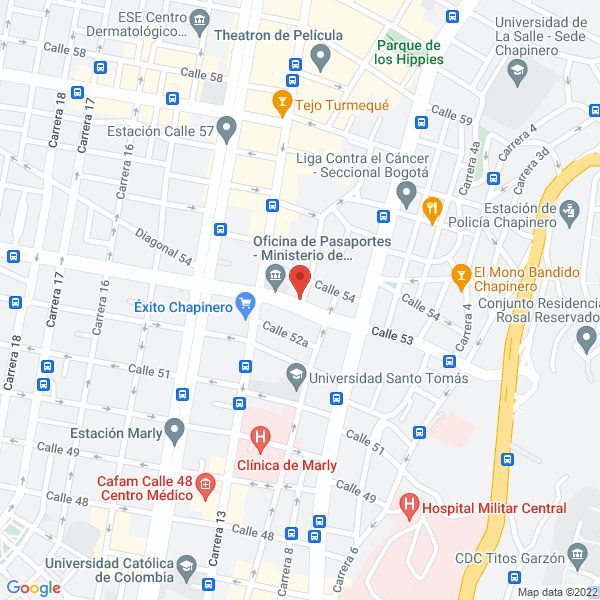 Mapa de Prevención Salud Ips Ltda.
