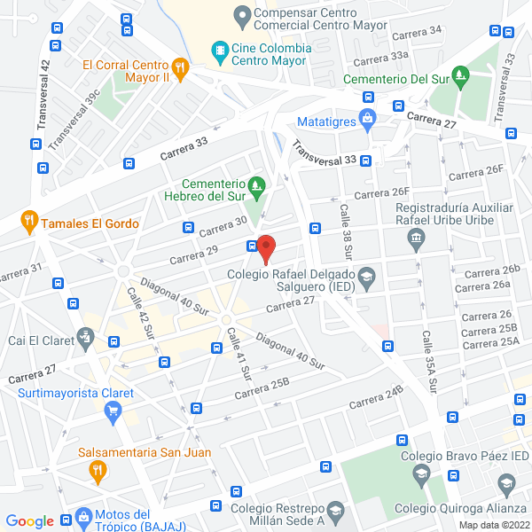 Mapa de Central De Suministros N.A. S.A.S