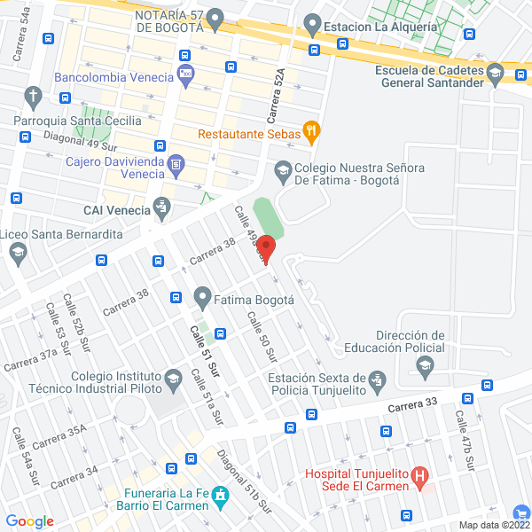 Mapa de Rubiela Moreno Pardo