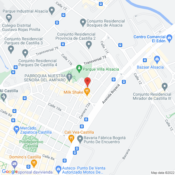 Mapa de Jiménez Prada Gentil Eduardo