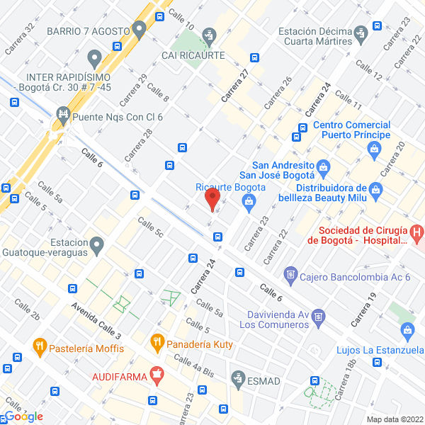 Mapa de Talleres Castro