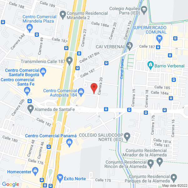 Mapa de Mavirepuestos Ltda.