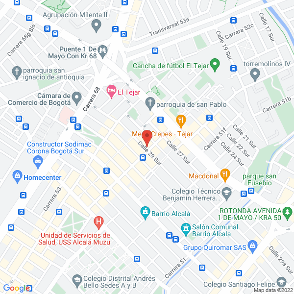 Mapa de Marktech Marketing And Technology S.A.S.